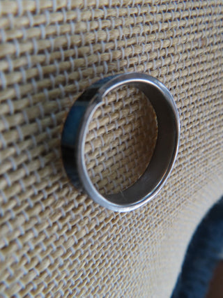 costume ring blue & black size 9 RCD
