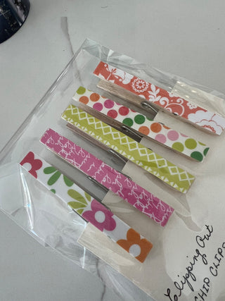 Handmade Multi-color Chip Clips MTS|70125