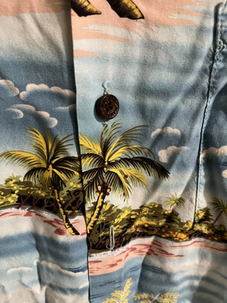 Men's Small Vintage Kalaheo Hawaiian Shirt RCD|158820