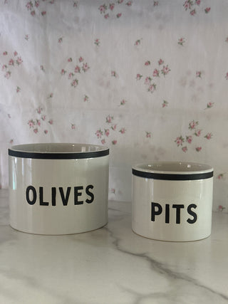 2 Piece Olive and Pit Bowls - RSV|107648