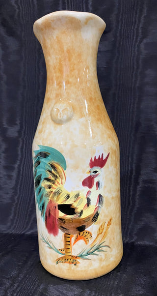 Hand Painted Chicken Carafe RSV|77232