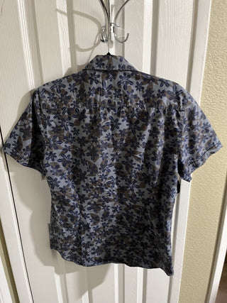 Men's Small Guess Brand Tropical Print Hawaiian Shirt RCD|158828