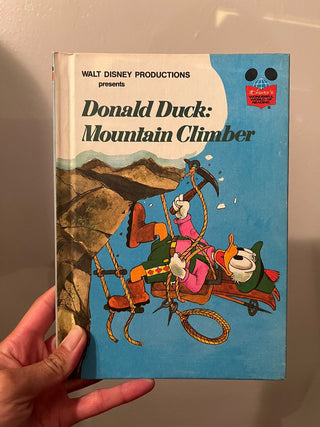 1978 Donald Duck: Mountain Climber Book MTS|76647