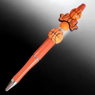 Beaded Refillable Basketball Pen|66864
