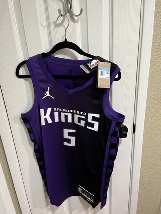 NEW Men's Size Medium King's Fox Jersey #5 Nike Authentic NBA Apparel RCD|117363