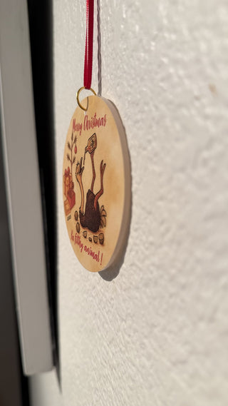 Ostrich Christmas Tree Ornament NY RCD|130571