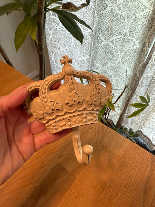 Cast Iron Crown Wall Hook