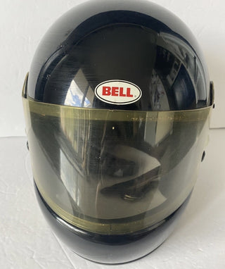 Vintage 1970's -1980's Bell Tourstar Helmet With Visor Size 7 3/8 #47 VV MTS|128123
