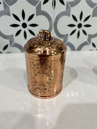 Handcrafter Spice/Tea Jar with Elephant MTS|82061