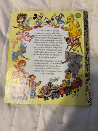 vintage 1982 copy of "When You Were a Baby" from the Little Golden Books