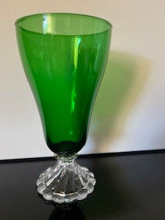 #1212 Green Water Tumbler Stemware Anchor Hocking RSV|77160