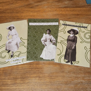 Snarky Victorian Dame Postcard/Art - Portrait (BRI) - MTS|120125