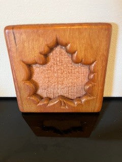 #2591 Wood Leaf Cut-out Magnet