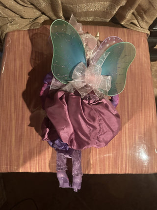 #62 VV MCM Shelf Sitter  Bunny Rabbit Doll Easter Fairy 11" Very Cute Easter Decor MTS