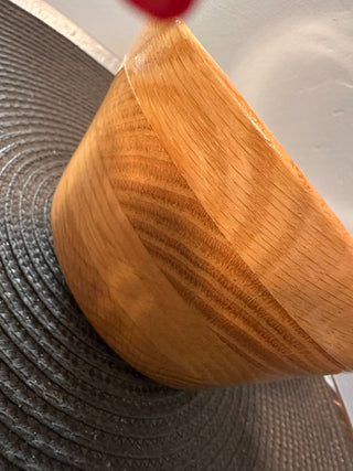 Hand Turned Bowl each F Atlantic White Cedar and Elm MTS|63872