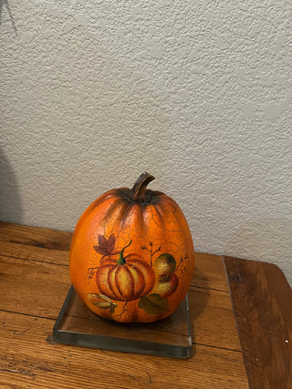 Fall painted Pumpkin|108736