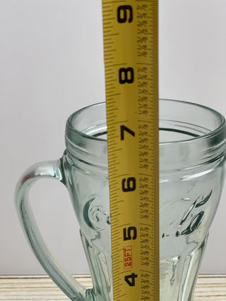 Coca-Cola Green Tinted Glass Mug with Handle RCD