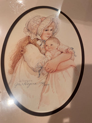 VTG Signed Jan Hagara Litho Print~ MTS