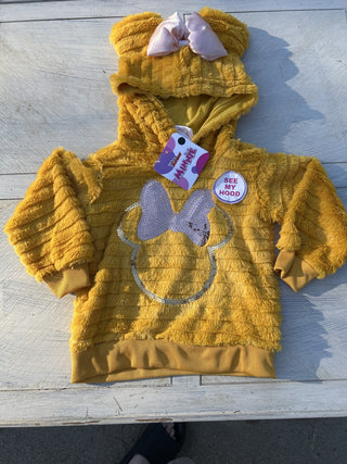 12F Disney Junior Minnie 2T Hooded Sweatshirt RSV|73288