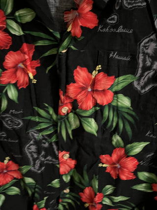Men's Small Vintage Rainbow Hawaii Inc. Brand Hawaiian Shirt RCD|158834