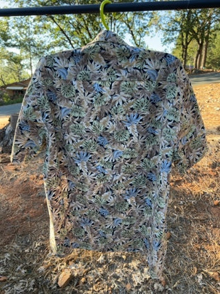 JP 100% Cotton vintage Pierre Cardin Hawaiian shirt Size  L
