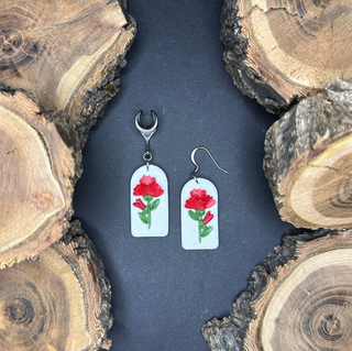 Thin Arch flower red|42141
