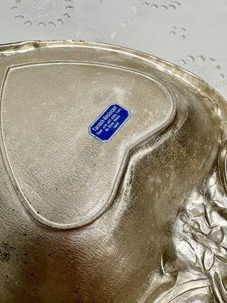 Heart Silver Colored Tray RSV|91509