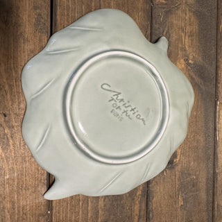 Vtg Christian Tortu Paris Leaf Dish RCD