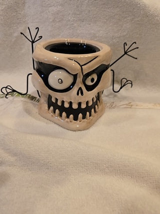 Dept 56 Skull Candle Holder, RCD