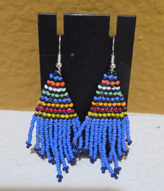 African beaded earrings