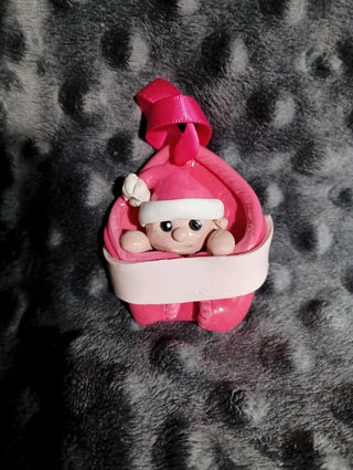 dark pink baby ornament rsv|124918