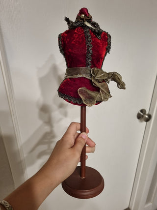 Vintage little decorated mannequin