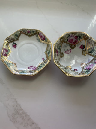 Vtg. Bowl and Saucer -RSV|85490