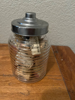 Glass Jars With Wine Corks RCD