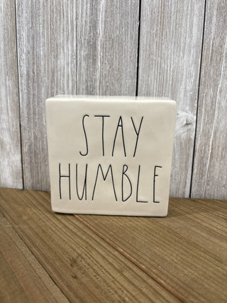 Rae Dunn Humble Kind Desk Sign RV