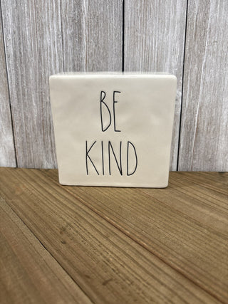 Rae Dunn Humble Kind Desk Sign RV