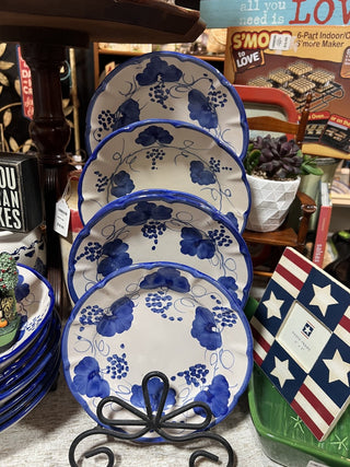 Made in Italy blue & white plate RCD