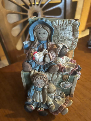 Friends Are The Best Collectables Music Box. San Francisco Music CO RSV
