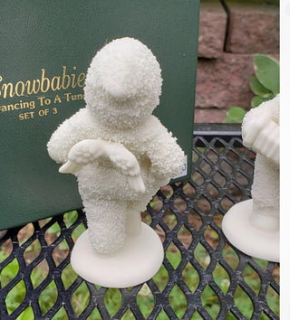 Snowbabies "Dancing to a tune" Set of 3 figurine Dept 56 retired #62 VV MTS|95108