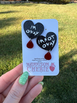 Okay/Not Okay Stud Earrings MTS|84465