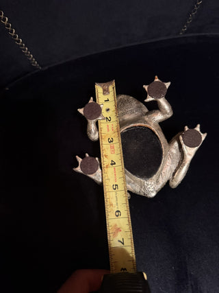 Silver plated inlaid frog #62 VV MTS