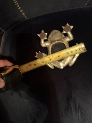 Silver plated inlaid frog #62 VV MTS