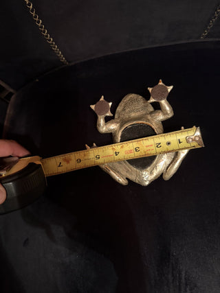 Silver plated inlaid frog #62 VV MTS