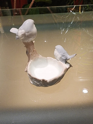 Vtg Birds Trinket Dish Otagiri Japan RSV|75602