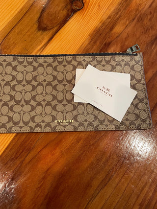 Coach Signature Slim Wallet ~ MTS|103609
