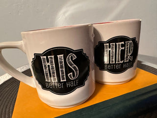 Mug SET 2: His-Her Pier 1 MTS
