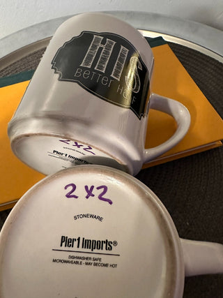Mug SET 2: His-Her Pier 1 MTS