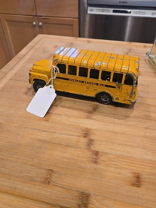 Vintage Humbly School Bus. Metal toy,  RSV