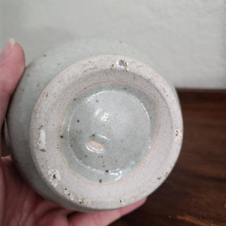 Vtg Art Pottery Blue Bird Vase - MTS|100175