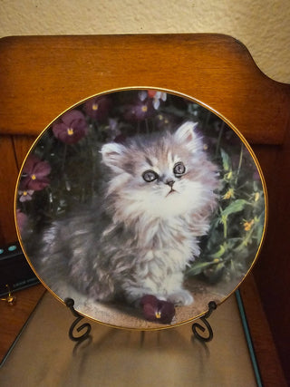 Purrfection Collection Plate #01112